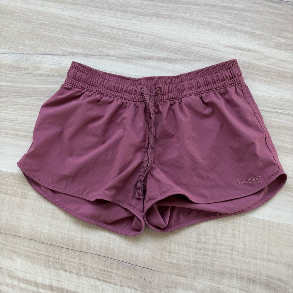 Patagonia Women's Athletic Shorts in Dusty Rose